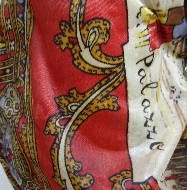 Pastore Donna in Creta con Cesto di Salumi alto 25 cm - immagine 7