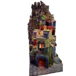 Presepe Napoletano del '700 in Sughero cm 53x52x100 - immagine 2