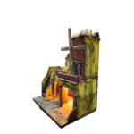 Presepe in Sughero con Mulino a Vento cm 30x20x28 - immagine 2