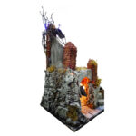Rudere Presepe in Sughero e Polistirolo per Natività cm 33x28x46