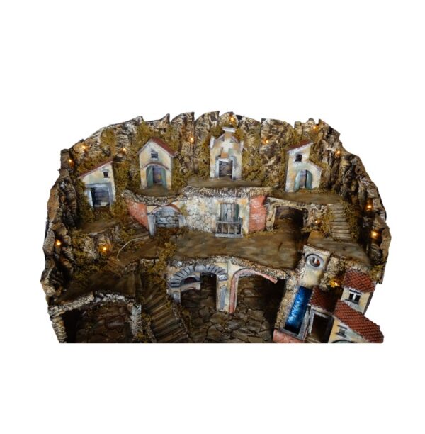 Presepe in Sughero Stile Settecento Napoletano - immagine 2