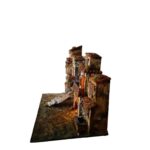 Borgo presepe napoletano stile Settecento - immagine 4