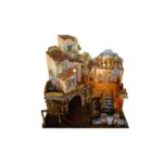 Presepe in sughero stile '700 napoletano - immagine 2