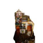 Presepe stile Settecento napoletano cm 51 - immagine 3