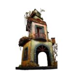 Presepe Settecento napoletano base tonda - immagine 6