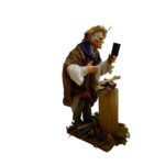 Taglialegna 22 cm in terracotta vestito - immagine 2