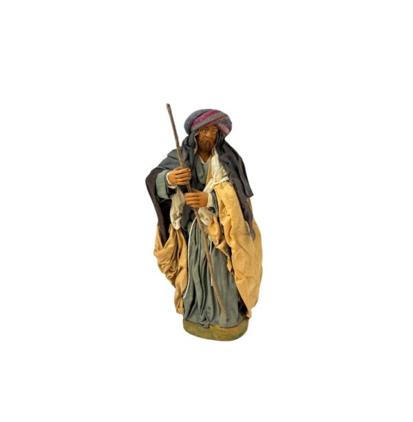 Pastore San Giuseppe in Terracotta vestito 22 cm
