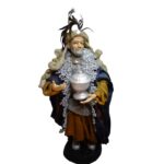 Re Magio in creta vestito 22 cm - immagine 4