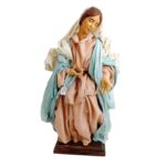 Madonna in terracotta vestita altezza 40 cm