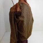 San Giuseppe in terracotta vestito altezza 40 cm - immagine 4