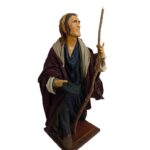 Mendicante in terracotta vestito altezza 40 cm