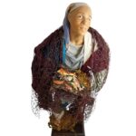 Pescatore in terracotta vestito altezza 40 cm - immagine 2