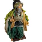 Re Magio in creta vestito da 40 cm