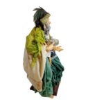Re Magio in creta vestito da 40 cm - immagine 2