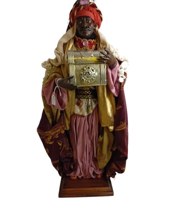 Re Magio in creta vestito da 40 cm 7001