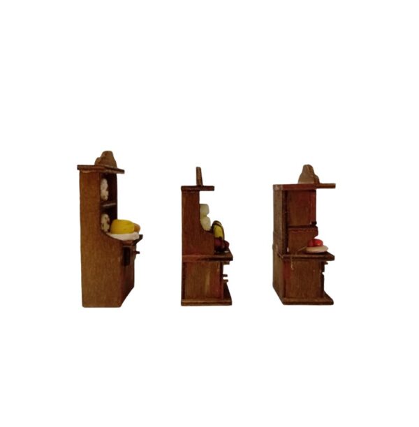 Credenza miniatura per presepe 24/2 - immagine 4