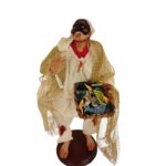 Pulcinella pescatore 40 cm  9056/24 - immagine 5