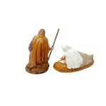 Moranduzzo Natività Sacra Famiglia 3 Soggetti Madonna Stesa per Presepe da Cm 10 - immagine 2