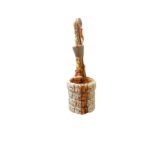 Pastore statuina Donna al pozzo 10cm stile 700 Landi Moranduzzo - immagine 6