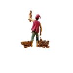 Statua per presepe pescatore da 10 cm Landi Moranduzzo - immagine 3