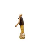Pastore Flautista Orientale per Presepe da Cm 10 Landi Moranduzzo - immagine 2