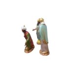 Tris Re Magi Landi Costumi Storici Cm 10 Natività - immagine 3