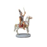 Soldato con spada a cavallo 12 cm Landi Moranduzzo