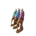 Re Magi a cammello serie 10 cm Landi Moranduzzo - immagine 3