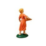 Pastore donna con pane 10 cm Euromarchi - immagine 3