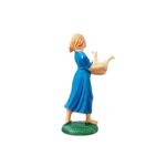 Pastore donna con oche 10 cm Euromarchi - immagine 3