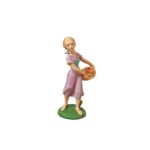 Pastore donna fruttivendola 10 cm Euromarchi