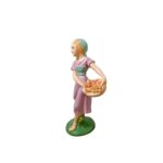 Pastore donna fruttivendola 10 cm Euromarchi - immagine 2