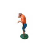 Pastore uomo mendicante storpio 10 cm Euromarchi - immagine 2