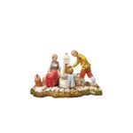 Scena Famiglia alla Fontana Landi Moranduzzo Cm 10
