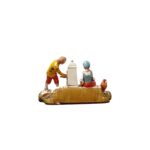 Scena Famiglia alla Fontana Landi Moranduzzo Cm 10 - immagine 3