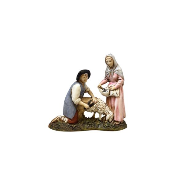 Pastore tosatore serie 8 cm Landi Moranduzzo