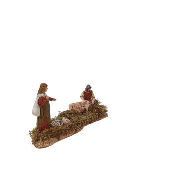 Scena con tosatore serie 10 cm Landi Moranduzzo - immagine 3