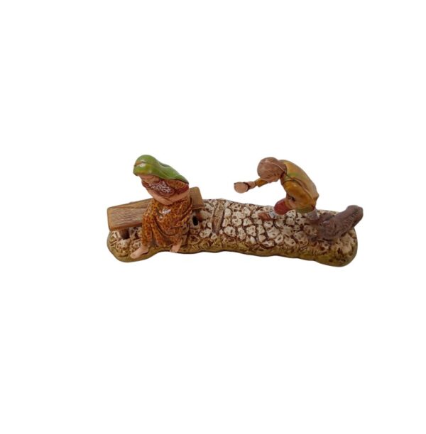 Mendicante con cane Landi Moranduzzo 10 cm - immagine 3