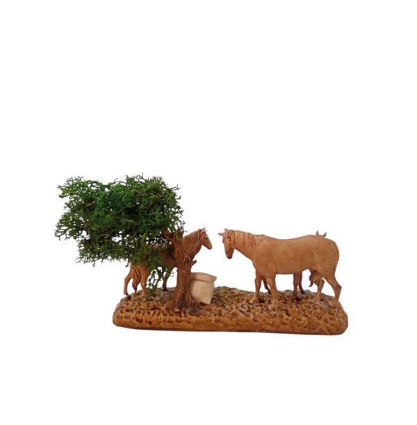 Gruppo cavalli serie 8 cm Landi Moranduzzo - immagine 2