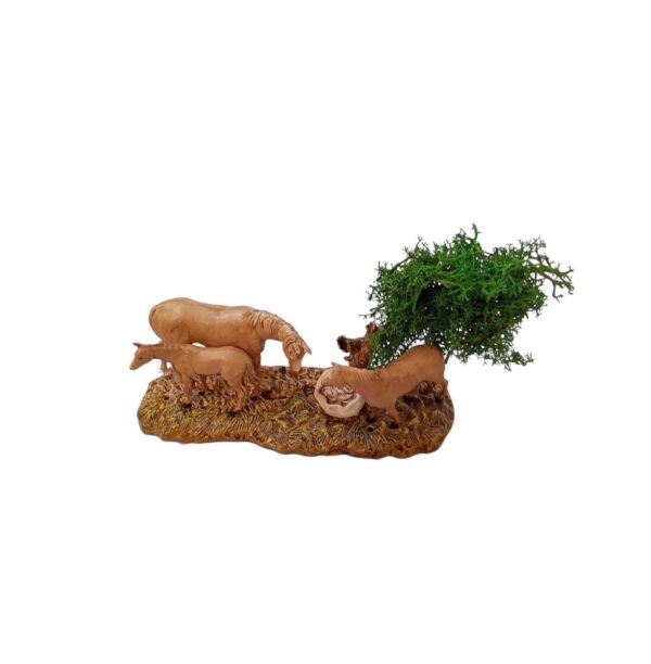 Gruppo cavalli serie 8 cm Landi Moranduzzo - immagine 3