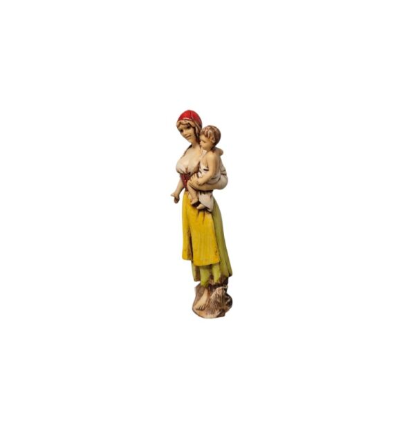 Zingara con Bambino in Braccio Landi Moranduzzo 8 cm - immagine 2