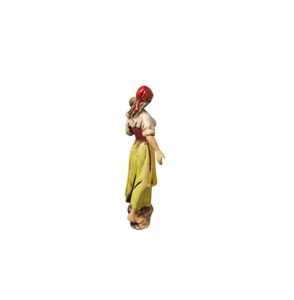Zingara con Bambino in Braccio Landi Moranduzzo 8 cm - immagine 4
