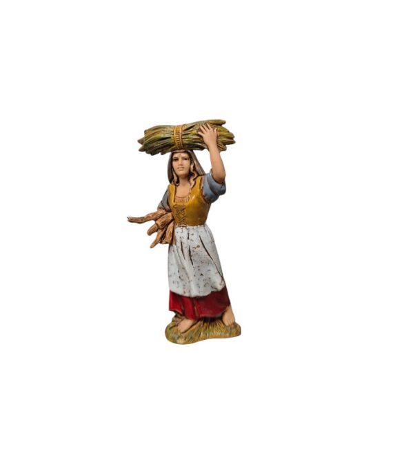 Contadina con legna Landi Moranduzzo 8 cm