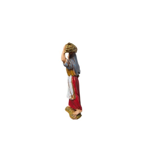 Contadina con legna Landi Moranduzzo 8 cm - immagine 2