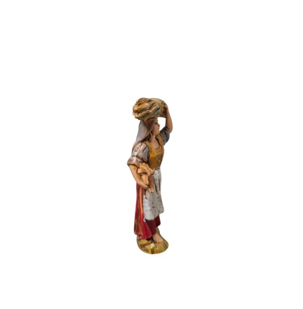 Contadina con legna Landi Moranduzzo 8 cm - immagine 4