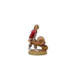 Pastore con carriola e botte Landi Moranduzzo 6 cm