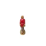 Pastore con carriola e botte Landi Moranduzzo 6 cm - immagine 4