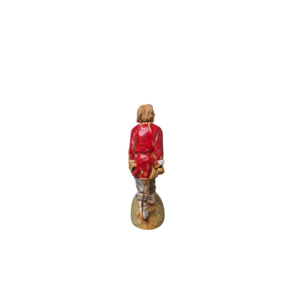 Pastore con carriola e botte Landi Moranduzzo 6 cm - immagine 4