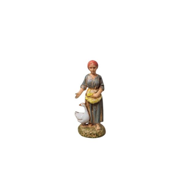 Pastore Donna con oca Landi Moranduzzo 6 cm