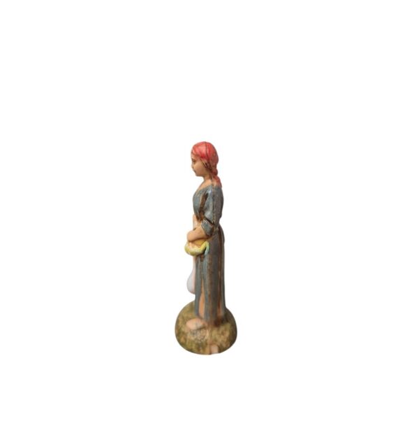 Pastore Donna con oca Landi Moranduzzo 6 cm - immagine 2